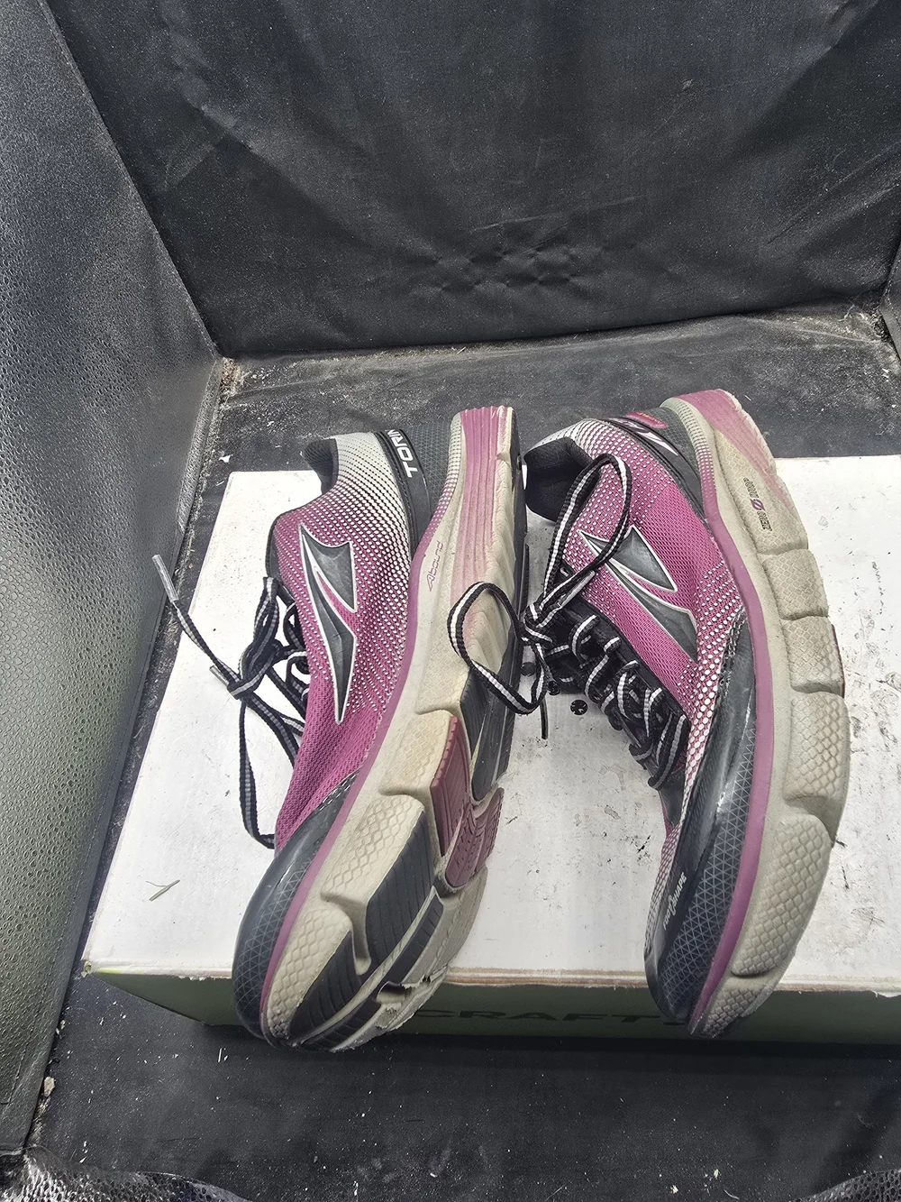 Altra Women's Magenta and Black Athletic Running Shoes